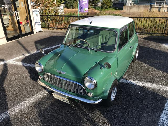 MINI クーパー 4速マニュアルシフト センターメーター&ウッドパネル モトリタウッドステアリング スピードスター10インチアルミ 1年保証(13枚目)