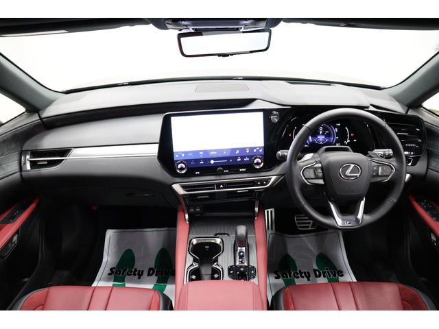 ＲＸ ＲＸ５００ｈ　Ｆスポーツパフォーマンス　パノラマルーフ　専用ダークローズ内装　専用オレンジキャリパー　専用２１インチアルミホイール　１４インチディスプレイオーディオｐｌｕｓ　パノラミックビューモニター　ブラインドスポットモニター　寒冷地（48枚目）