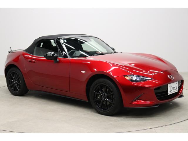 ロードスター  純正ナビ バックカメラ シートヒーター CD/DVDデッキ LEDヘッドランプ バレンティテールランプ 2本出しマフラー リヤスポイラー LEDアクセサリーランプ ソウルレッドクリスタルシャイン(15枚目)