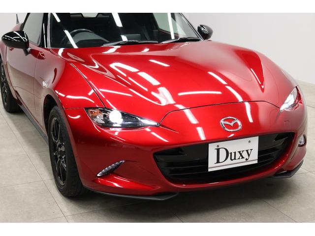 ロードスター  純正ナビ バックカメラ シートヒーター CD/DVDデッキ LEDヘッドランプ バレンティテールランプ 2本出しマフラー リヤスポイラー LEDアクセサリーランプ ソウルレッドクリスタルシャイン(28枚目)