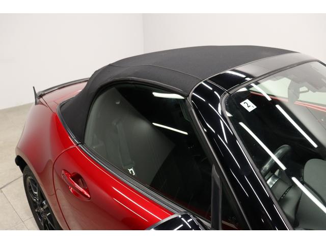 ロードスター  純正ナビ バックカメラ シートヒーター CD/DVDデッキ LEDヘッドランプ バレンティテールランプ 2本出しマフラー リヤスポイラー LEDアクセサリーランプ ソウルレッドクリスタルシャイン(32枚目)