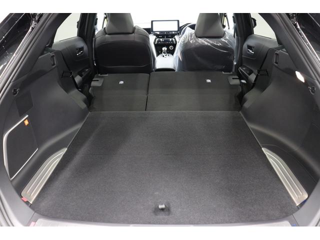 ハリアーハイブリッド Ｚ　レザーパッケージ・ナイトシェード　調光パノラマルーフ　ＪＢＬ　ＡＣ１５００Ｗ　寒冷地　ナイトシェード専用１９インチアルミ　１２．３インチディスプレイオーディオ　全周囲カメラ　ブラインドスポットモニター　デジタルミラー　パワーバックドア（26枚目）