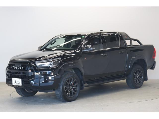 ハイラックス Ｚ　ＧＲスポーツ　ワンオーナー　ＧＲスポーツバー　ベッドライナー　ゲートダンパー　サイドプロテクター　ＧＲドアハンドルプロテクタ　ＥＴＣ　ＴＯＹＯＴＡデカール　３６０°ドラレコ＋後ろ　純正ＤＡナビ　全周囲モニター（8枚目）