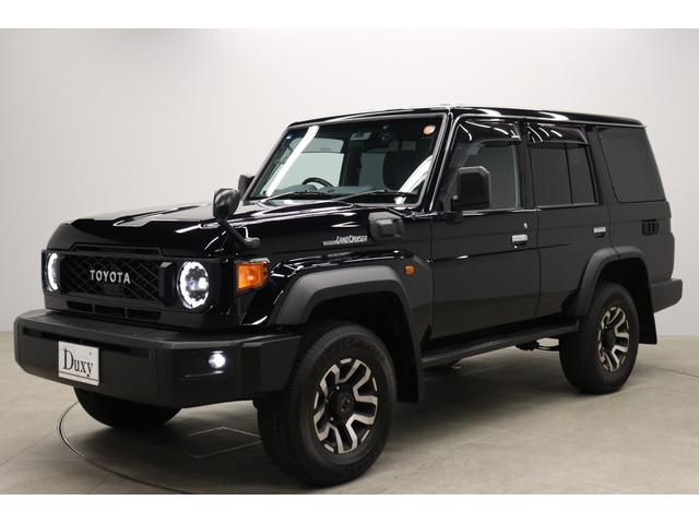 ランドクルーザー70 AX ワンオーナー 電動デフロック 丸目LEDヘッドライト 純正ナビ バックカメラ内蔵防眩ミラー 木目調ステアリング 純正16インチAW サイドバイザー 前後ドラレコ トヨタセーフティーセンス搭載(10枚目)