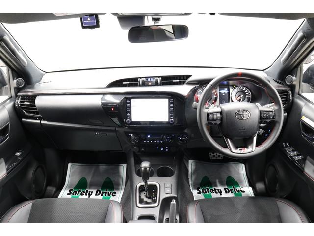 ハイラックス Z GRスポーツ ワンオーナー GRスポーツバー ベッドライナー ゲートダンパー サイドプロテクター GRドアハンドルプロテクタ ETC TOYOTAデカール 360°ドラレコ+後ろ 純正DAナビ 全周囲モニター(21枚目)