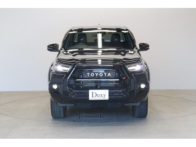 ハイラックス Ｚ　ＧＲスポーツ　ワンオーナー　ＧＲスポーツバー　ベッドライナー　ゲートダンパー　サイドプロテクター　ＧＲドアハンドルプロテクタ　ＥＴＣ　ＴＯＹＯＴＡデカール　３６０°ドラレコ＋後ろ　純正ＤＡナビ　全周囲モニター（4枚目）