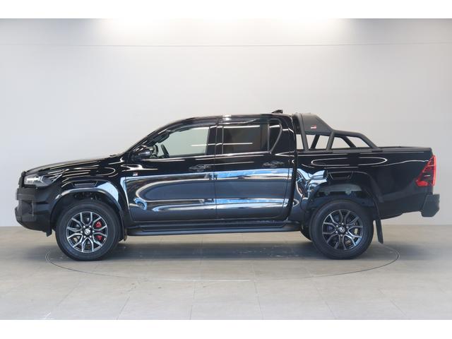 ハイラックス Ｚ　ＧＲスポーツ　ワンオーナー　ＧＲスポーツバー　ベッドライナー　ゲートダンパー　サイドプロテクター　ＧＲドアハンドルプロテクタ　ＥＴＣ　ＴＯＹＯＴＡデカール　３６０°ドラレコ＋後ろ　純正ＤＡナビ　全周囲モニター（6枚目）