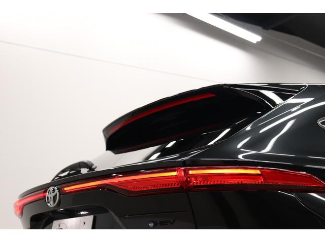 ハリアーハイブリッド Ｚ　レザーパッケージ・ナイトシェード　調光パノラマルーフ　ＪＢＬ　ＡＣ１５００Ｗ　寒冷地　ナイトシェード専用１９インチアルミ　１２．３インチディスプレイオーディオ　全周囲カメラ　ブラインドスポットモニター　デジタルミラー　パワーバックドア（79枚目）