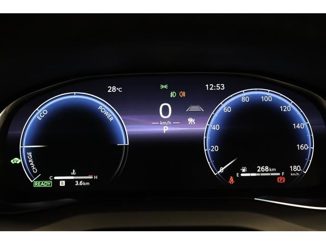 ハリアーハイブリッド Ｚ　レザーパッケージ・ナイトシェード　調光パノラマルーフ　ＪＢＬ　ＡＣ１５００Ｗ　寒冷地　ナイトシェード専用１９インチアルミ　１２．３インチディスプレイオーディオ　全周囲カメラ　ブラインドスポットモニター　デジタルミラー　パワーバックドア（52枚目）