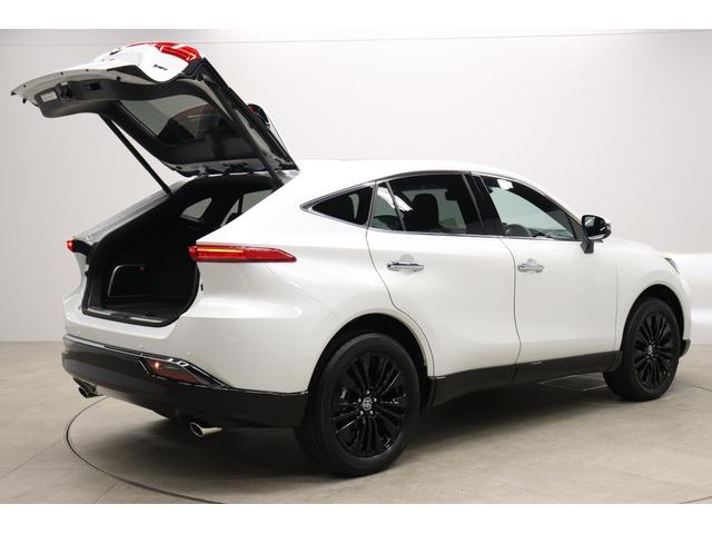 ハリアーハイブリッド Ｚ　レザーパッケージ・ナイトシェード　調光パノラマルーフ　ＪＢＬ　ＡＣ１５００Ｗ　寒冷地　ナイトシェード専用１９インチアルミ　１２．３インチディスプレイオーディオ　全周囲カメラ　ブラインドスポットモニター　デジタルミラー　パワーバックドア（64枚目）