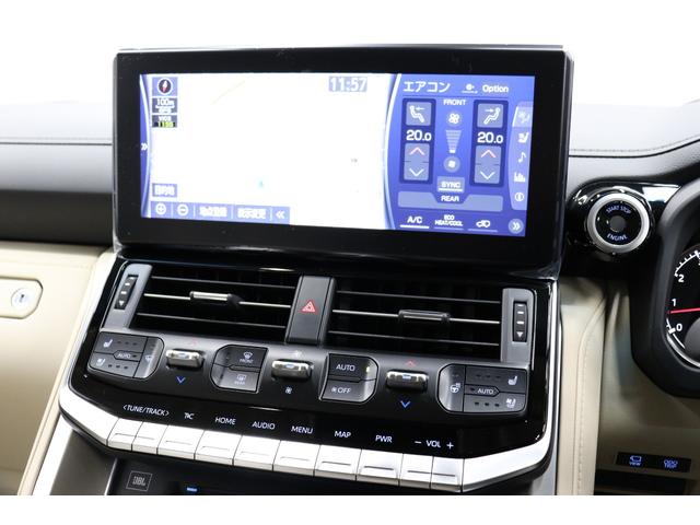 ランドクルーザー ZX モデリスタエアロ JBLプレミアムサウンドシステム リヤエンターテイメントシステム クールBOX 電動デフロック ムーンルーフ ルーフレール 全周囲モニター ブラインドスポットモニター ETC2.0(47枚目)