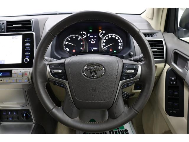 ランドクルーザープラド ＴＸ　Ｌパッケージ　マットブラックエディション　ディーゼル　ベージュ内装　純正９型ナビ　サンルーフ　７人　パノラミックビューモニター　ブラインドスポットモニター　寒冷地仕様　リヤフォグランプ　ルーフレール　シートヒーター＆ベンチレーション（69枚目）