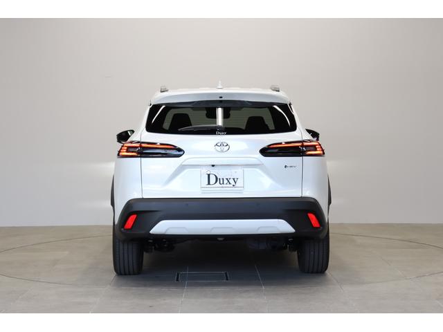 カローラクロス ハイブリッド　Ｚ　パノラマルーフ　パノラミックビューモニター　パワーバックドア　チームメイトアドバンストパーク　シートヒーター＆ベンチレーション　シグナルロードプロジェクション　ＡＣ１００Ｖ／１５００Ｗ　ナノイーＸ（5枚目）