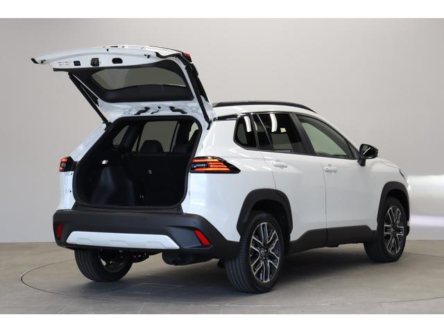 カローラクロス ハイブリッド　Ｚ　パノラマルーフ　パノラミックビューモニター　パワーバックドア　チームメイトアドバンストパーク　シートヒーター＆ベンチレーション　シグナルロードプロジェクション　ＡＣ１００Ｖ／１５００Ｗ　ナノイーＸ（34枚目）