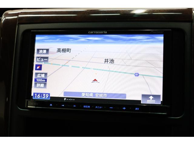 ヴェルファイア ２．４Ｘ　社外エアロ　カロッツェリアナビ　バックカメラ　フロントビューカメラ　ＨＩＤヘッドランプ　後席モニター　革調シートカバー　レーダー探知機　前後ドライブレコーダー　ＥＴＣ　木目インパネ取付　純正アルミ（53枚目）