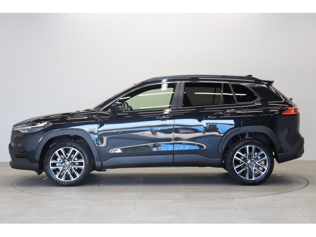 カローラクロス ハイブリッド　Ｚ　２０２５年改モデル　パノラミックビューモニター　パノラマルーフ　トヨタチームメイト　ＡＣ１００Ｖ・１５００Ｗ　パワーバックドア　ステアリングヒーター　ＢＳＭ　シートヒーター＆ベンチレーション（6枚目）