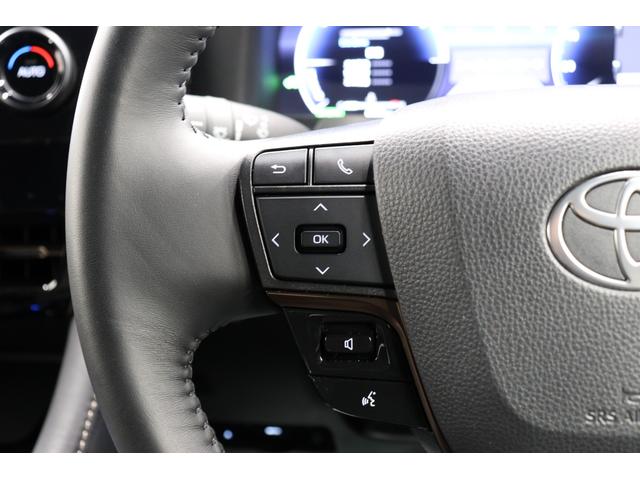 アルファードハイブリッド Ｘ　改モデル　パノラミックビューモニター　ブラインドスポットモニター　ドラレコ機能付デジタルインナーミラー　１３．２インチリヤモニター　トヨタセーフティセンス　プリクラッシュセーフティ　両側パワースライド（65枚目）