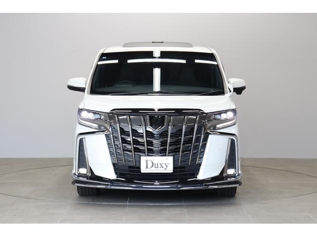 アルファード 2.5S タイプゴールドII ワンオーナー モデリスタエアロ シグネチャーイルミ取付 ツインムーンルーフ アルパインBIGX10インチナビ&後席フリップダウンモニター ブラインドスポットモニター デジタルインナーミラー(4枚目)