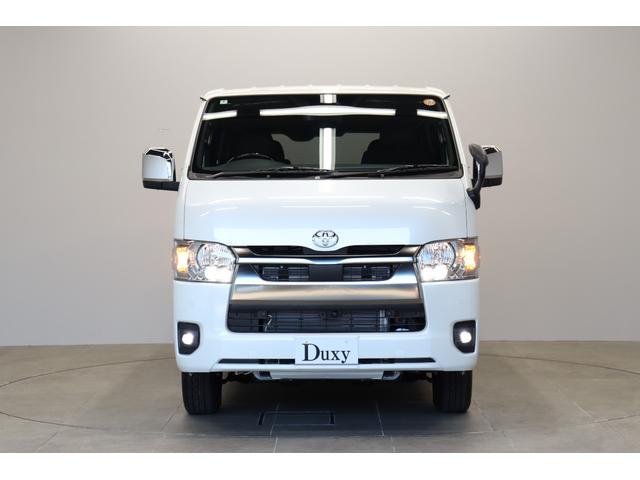 ハイエースバン ロングスーパーGL ダークプライムS 8型最終特別仕様車 寒冷地仕様&リヤフォグ 4WD ディーゼルターボ 登録済未使用車 全周囲モニター デジタルインナーミラー 20周年記念スカッフプレート 両側パワースライド AC100Vコンセント(8枚目)