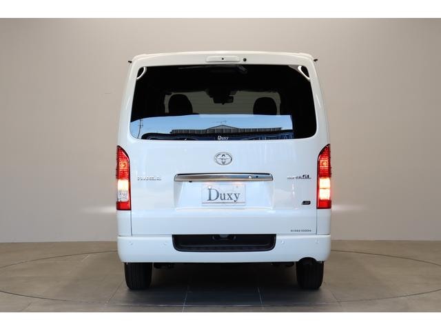 ハイエースバン ロングスーパーGL ダークプライムS 8型最終特別仕様車 寒冷地仕様&リヤフォグ 4WD ディーゼルターボ 登録済未使用車 全周囲モニター デジタルインナーミラー 20周年記念スカッフプレート 両側パワースライド AC100Vコンセント(9枚目)