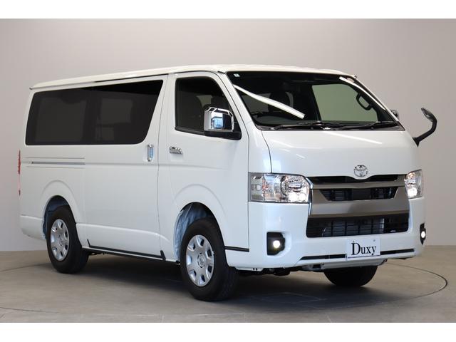 ハイエースバン ロングスーパーGL ダークプライムS 8型最終特別仕様車 寒冷地仕様&リヤフォグ 4WD ディーゼルターボ 登録済未使用車 全周囲モニター デジタルインナーミラー 20周年記念スカッフプレート 両側パワースライド AC100Vコンセント(11枚目)
