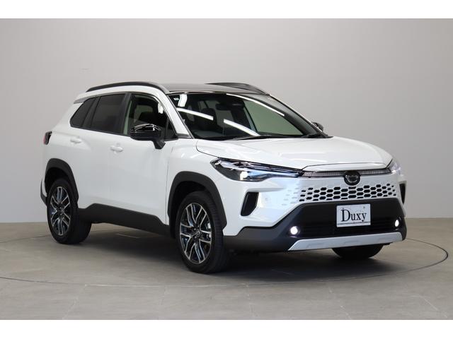 カローラクロス ハイブリッド　Ｚ　パノラマルーフ　寒冷地仕様＆ＬＥＤリアフォグランプ　アドバンストパーク　ステアリングヒーター　全周囲カメラ　ＡＣ１００Ｖ　パワーバックドア　ＢＳＭ　１０．５型ディスプレイオーディオｐｌｕｓ（11枚目）