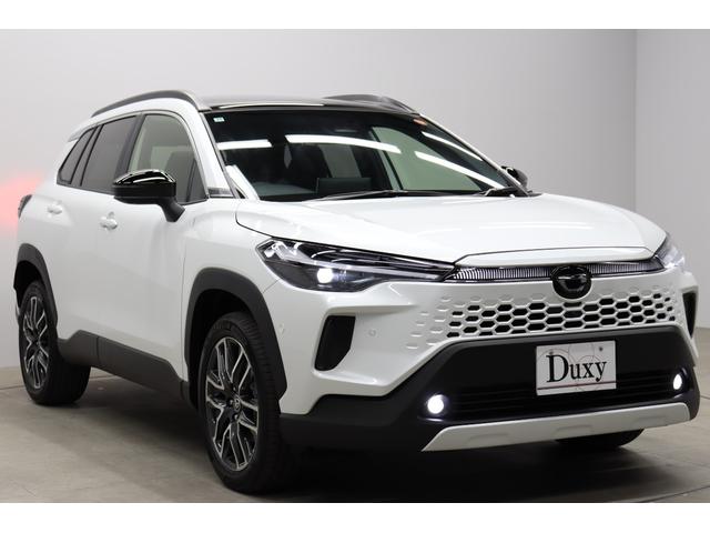 カローラクロス ハイブリッド　Ｚ　パノラマルーフ　寒冷地仕様＆ＬＥＤリアフォグランプ　アドバンストパーク　ステアリングヒーター　全周囲カメラ　ＡＣ１００Ｖ　パワーバックドア　ＢＳＭ　１０．５型ディスプレイオーディオｐｌｕｓ（12枚目）