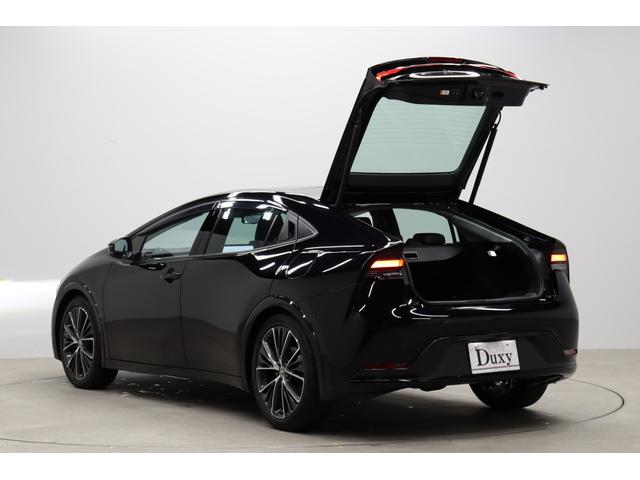 プリウス Z パノラマルーフ Zグレード専用マチュアレッド内装 12.3インチコネクティッドナビ トヨタチームメイト ドラレコ機能付デジタルミラー 全周囲モニター 温冷シート BSM パワーバックドア(32枚目)