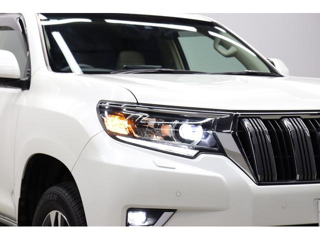 ランドクルーザープラド ＴＸ　Ｌパッケージ　寒冷地仕様　７人乗　ムーンルーフ　ベージュ革シート　アルパインＢＩＧ－Ｘ１１型ナビ　前後方ドライブレコーダー　バックカメラ　ビルトインＥＴＣ　レーダークルーズコントロール　パーキングサポートブレーキ（14枚目）