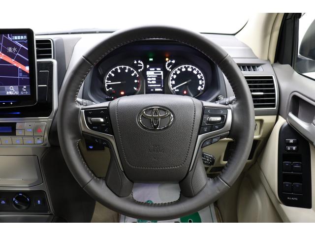 ランドクルーザープラド ＴＸ　Ｌパッケージ　寒冷地仕様　７人乗　ムーンルーフ　ベージュ革シート　アルパインＢＩＧ－Ｘ１１型ナビ　前後方ドライブレコーダー　バックカメラ　ビルトインＥＴＣ　レーダークルーズコントロール　パーキングサポートブレーキ（47枚目）