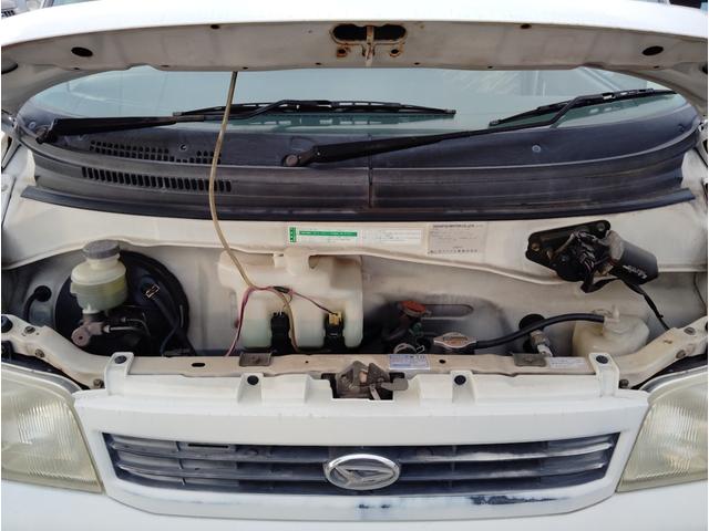 ハイゼットカーゴ クルーズ　ユーザー買取　５ＭＴ　両側スライドドア　エアコン　パワステ　パワーウィンドウ　集中ドアロック　キーレスキー　取扱説明書　メンテナンスノート（19枚目）