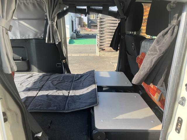 バモスホビオ Ｇ　４ＷＤ　軽キャン　４ＷＤ　車中泊　ホワイトハウス仕様　就寝人数２人　キッチン　給水／排水タンク　シャワー　テーブル　網戸（21枚目）