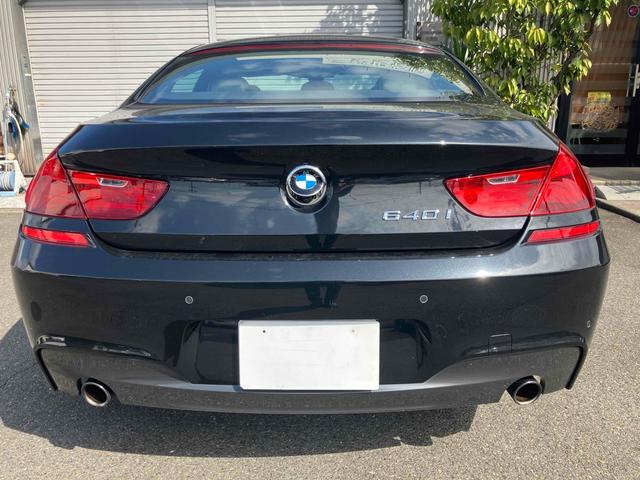 6シリーズ 640iグランクーペ バックカメラ クリアランスソナー オートクルーズコントロール レーンアシスト AT ターボ オートライト HID シートヒーター アルミホイール パワーシート 盗難防止システム ABS ESC CD(6枚目)