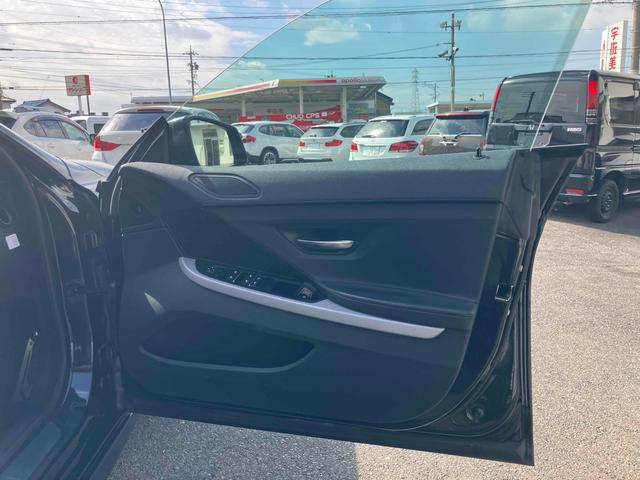 6シリーズ 640iグランクーペ バックカメラ クリアランスソナー オートクルーズコントロール レーンアシスト AT ターボ オートライト HID シートヒーター アルミホイール パワーシート 盗難防止システム ABS ESC CD(24枚目)