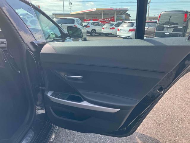 6シリーズ 640iグランクーペ バックカメラ クリアランスソナー オートクルーズコントロール レーンアシスト AT ターボ オートライト HID シートヒーター アルミホイール パワーシート 盗難防止システム ABS ESC CD(26枚目)