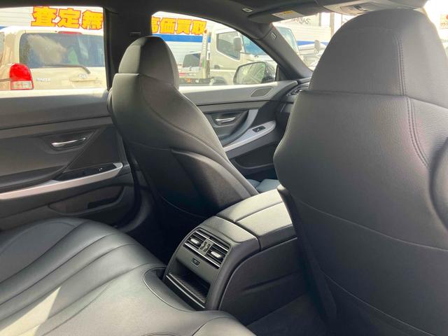 6シリーズ 640iグランクーペ バックカメラ クリアランスソナー オートクルーズコントロール レーンアシスト AT ターボ オートライト HID シートヒーター アルミホイール パワーシート 盗難防止システム ABS ESC CD(31枚目)