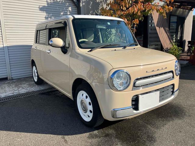 アルトラパンショコラ X ETC バックカメラ TV オートライト HID スマートキー アイドリングストップ 電動格納ミラー ベンチシート CVT 盗難防止システム ABS 衝突安全ボディ エアコン パワーステアリング(3枚目)