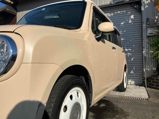 アルトラパンショコラ X ETC バックカメラ TV オートライト HID スマートキー アイドリングストップ 電動格納ミラー ベンチシート CVT 盗難防止システム ABS 衝突安全ボディ エアコン パワーステアリング(7枚目)