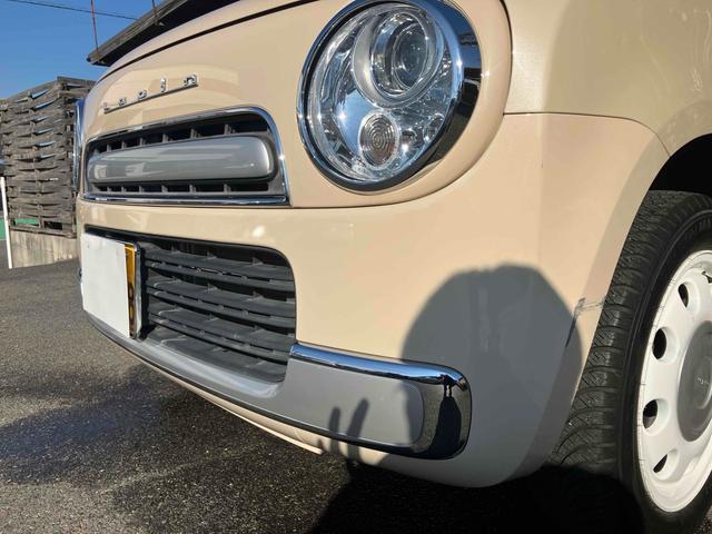 アルトラパンショコラ X ETC バックカメラ TV オートライト HID スマートキー アイドリングストップ 電動格納ミラー ベンチシート CVT 盗難防止システム ABS 衝突安全ボディ エアコン パワーステアリング(9枚目)