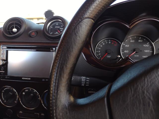 コペン アクティブトップ　ＭＴ車　純正レカロシート　社外マフラー　ロム　エアロ　調整式ダンパー　社外アルミホイール　（ＳＳＲ）１６５／４５　Ｒ１６インチアップ　キーレス　ＥＴＣ　ＣＤ　シートヒーター　ターボ　ＪＵ保証１年（13枚目）