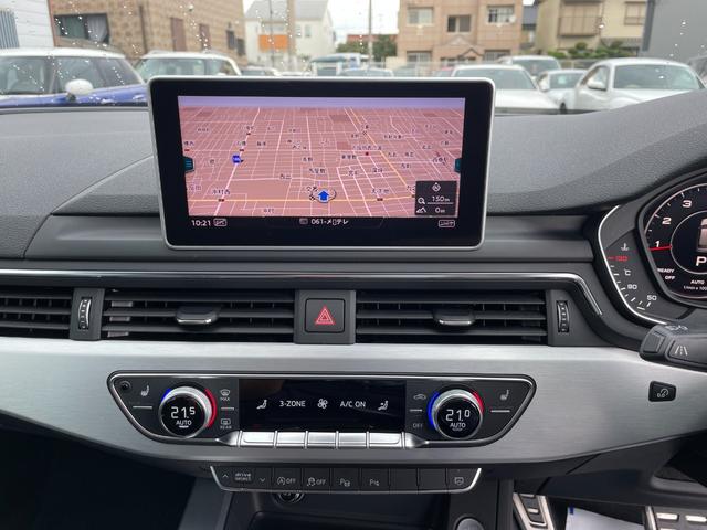 Ａ４アバント ２．０ＴＦＳＩクワトロスポーツ　Ｓライン　デジタルメーター　ナビ　３６０度カメラ　アダプティブクルーズ　レーンキープ　ブラインドスポット　電動リヤゲート（12枚目）