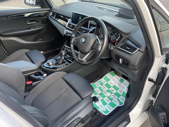 2シリーズ 218dグランツアラー スポーツ ハーフレザーシート シートヒーター HUD アダプティブクルーズ HDDナビ ETC(9枚目)