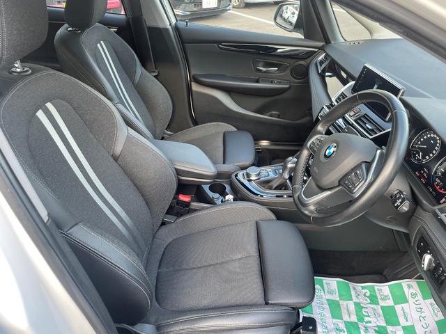 2シリーズ 218dグランツアラー スポーツ ハーフレザーシート シートヒーター HUD アダプティブクルーズ HDDナビ ETC(10枚目)