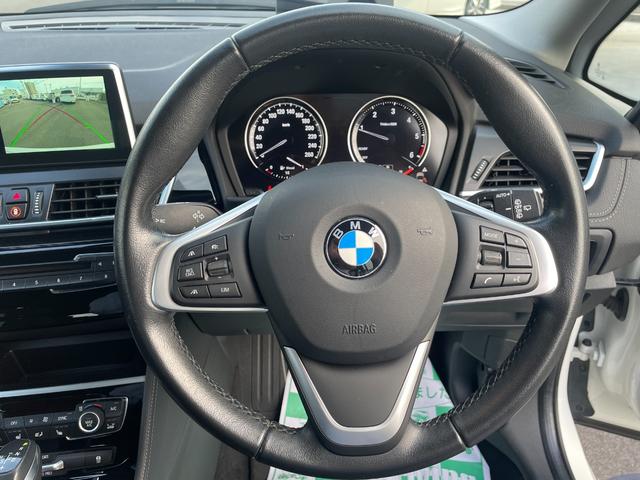 2シリーズ 218dグランツアラー スポーツ ハーフレザーシート シートヒーター HUD アダプティブクルーズ HDDナビ ETC(17枚目)