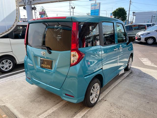 ルーミー X 登録済未使用車 片側電動スライドドア ディスプレイオーディオ 衝突被害軽減ブレーキ コーナーセンサー スマートキー 電動格納ドアミラー アイドリングストップ 横滑り防止機能 バックカメラ(8枚目)