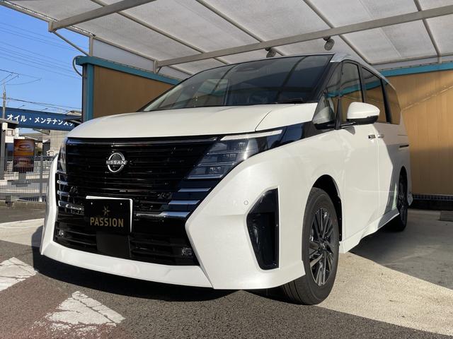 セレナ ハイウェイスターV 登録済未使用車 両側電動スライドドア 衝突被害軽減ブレーキ コーナーセンサー スマートキー アラウンドビューモニター アイドリングストップ プロパイロット 電動格納ドアミラー オートエアコン(5枚目)