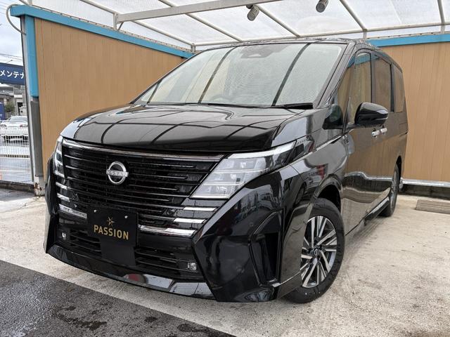 セレナ e-パワー ハイウェイスターV 登録済未使用車 両側電動スライドドア 衝突被害軽減ブレーキ コーナーセンサー スマートキー アラウンドビューモニター アイドリングストップ プロパイロット 電動格納ドアミラー オートエアコン(4枚目)