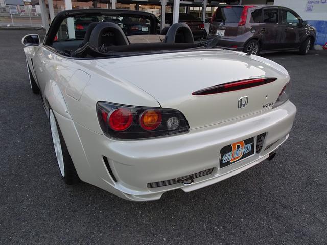 Ｓ２０００ タイプＶ　ＡＳＭドライカーボンフェンダー　フロントバンパー　ボンネット　ＡＰレーシングキャリパー　６速ＭＴ　ＡＳＭレカロシート　純正ハードトップ付き　プロドライブ１８インチ鍛造アルミ　ＡＰ１最終モデル（9枚目）