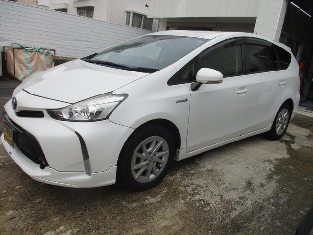 プリウスアルファ S モデリスタエアロ HID フルセグTV ケンウッド8インチ彩速ナビ Bluetooth対応 バックカメラ ETC スマートキー プッシュスタート(8枚目)