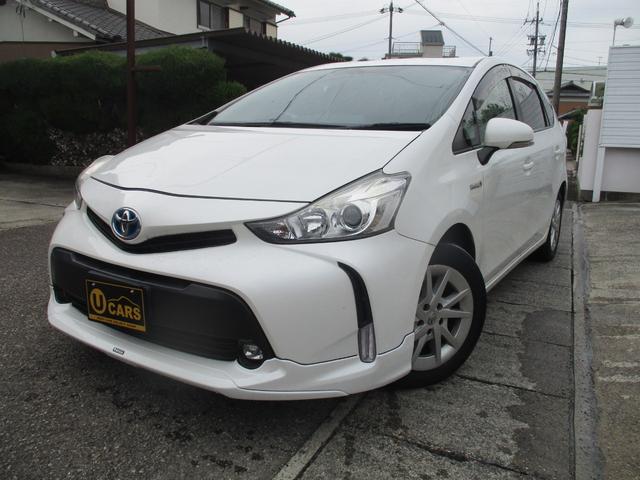 プリウスアルファ S モデリスタエアロ HID フルセグTV ケンウッド8インチ彩速ナビ Bluetooth対応 バックカメラ ETC スマートキー プッシュスタート(15枚目)